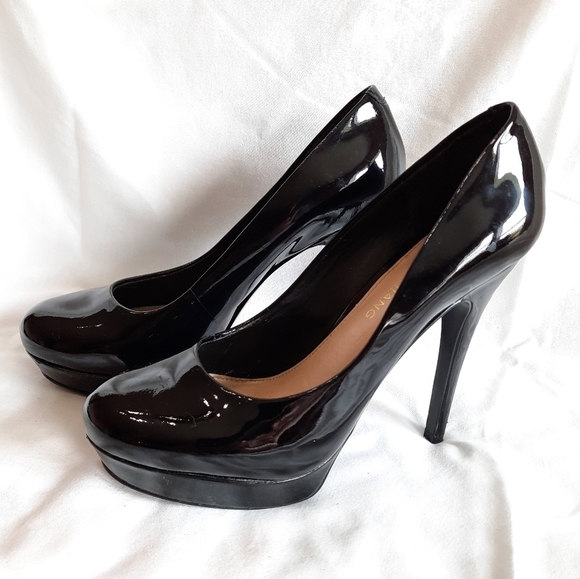 Arturo Chiang Black High Stiletto Heels - Picture 1 of 6
